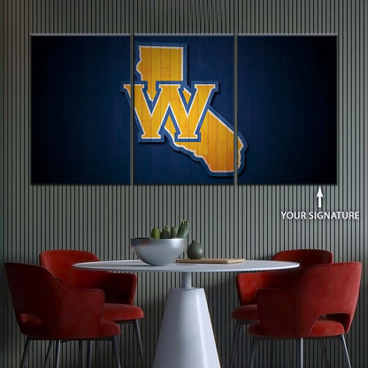 Basketball Canvas Wall Art - BK5058 - Golden State Warriors Sports