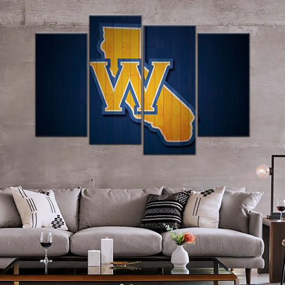 Basketball Canvas Wall Art - BK5058 - Golden State Warriors Sports