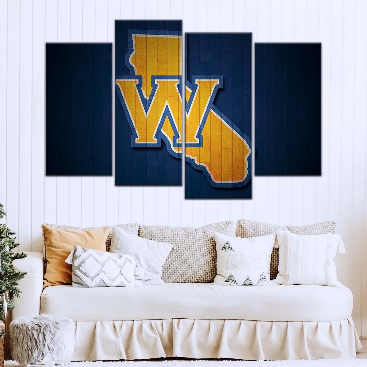 Basketball Canvas Wall Art - BK5058 - Golden State Warriors Sports