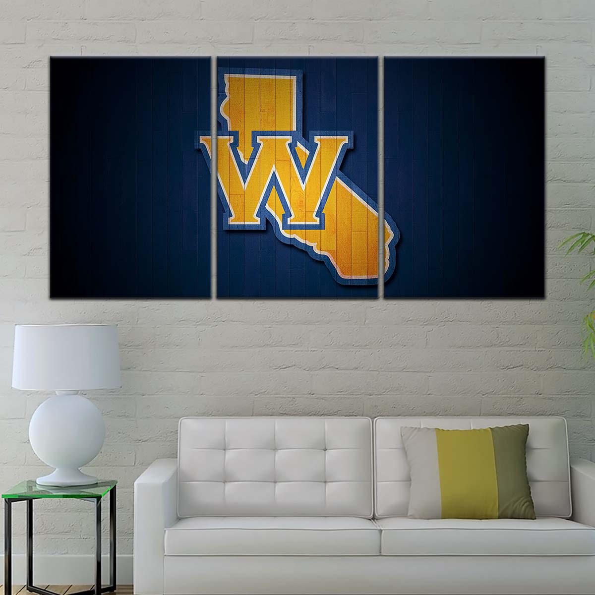 Basketball Canvas Wall Art - BK5058 - Golden State Warriors Sports