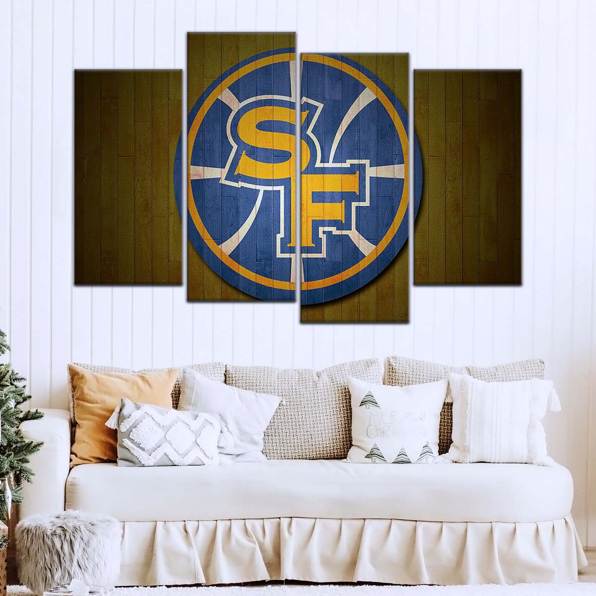 Basketball Canvas Wall Art - BK5059 - Golden State Warriors Sports