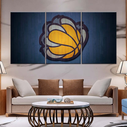 Basketball Canvas Wall Art - BK5069 - Memphis Grizzlies Sports