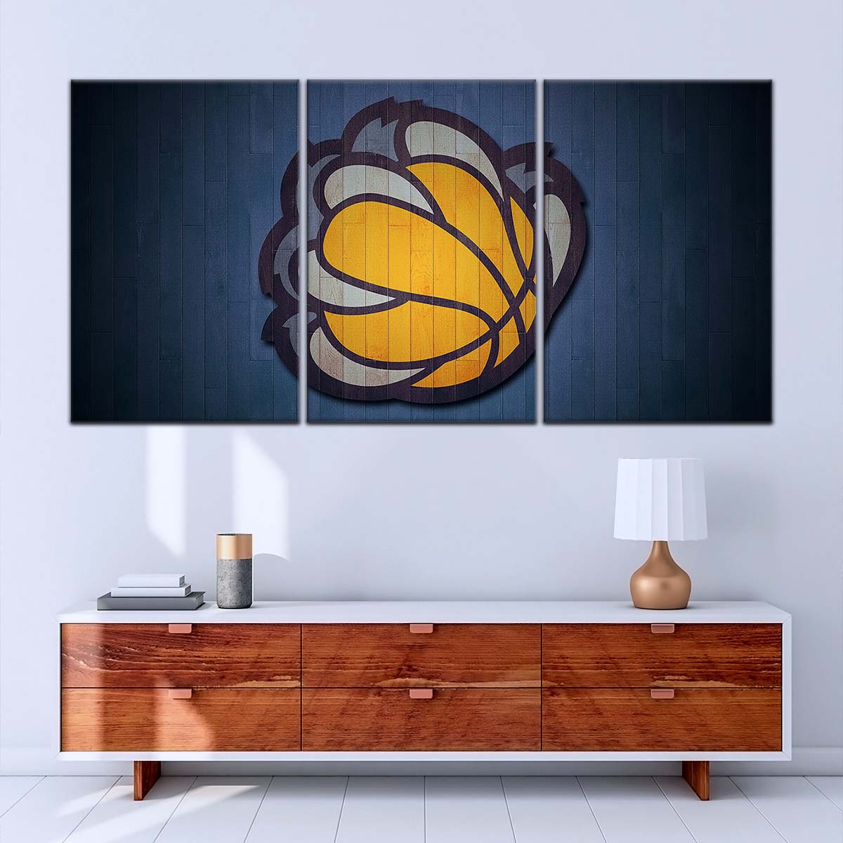 Basketball Canvas Wall Art - BK5069 - Memphis Grizzlies Sports