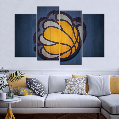 Basketball Canvas Wall Art - BK5069 - Memphis Grizzlies Sports