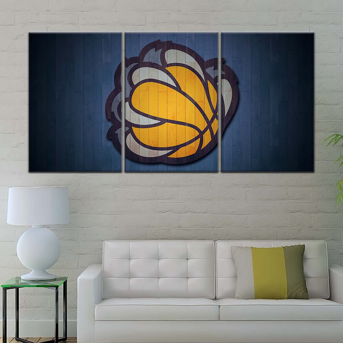 Basketball Canvas Wall Art - BK5069 - Memphis Grizzlies Sports