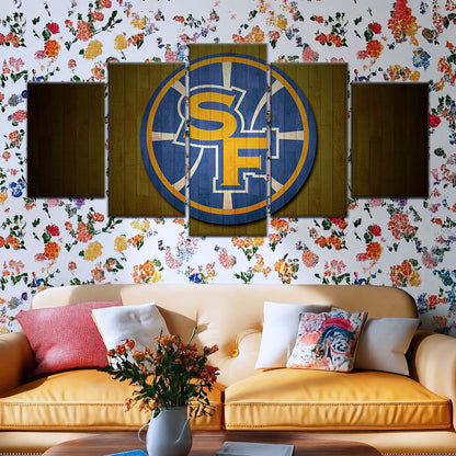 Basketball Canvas Wall Art - BK5059 - Golden State Warriors Sports