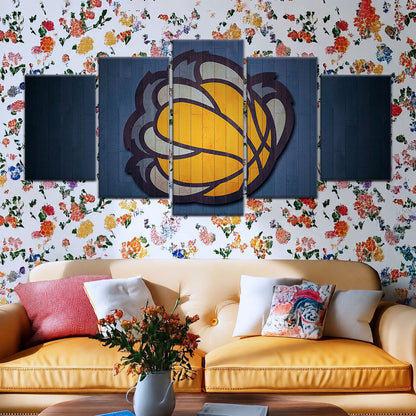 Basketball Canvas Wall Art - BK5069 - Memphis Grizzlies Sports