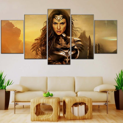 DC Wall Art - DCEU5004 - Wonder Woman - DC Comics Heroine - DC Extended Universe Poster - DC Extended Universe Canvas