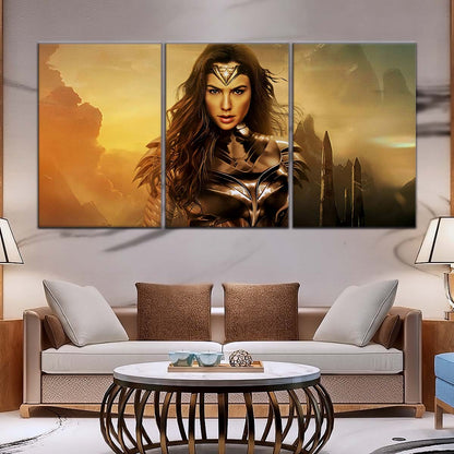 DC Wall Art - DCEU5004 - Wonder Woman - DC Comics Heroine - DC Extended Universe Poster - DC Extended Universe Canvas