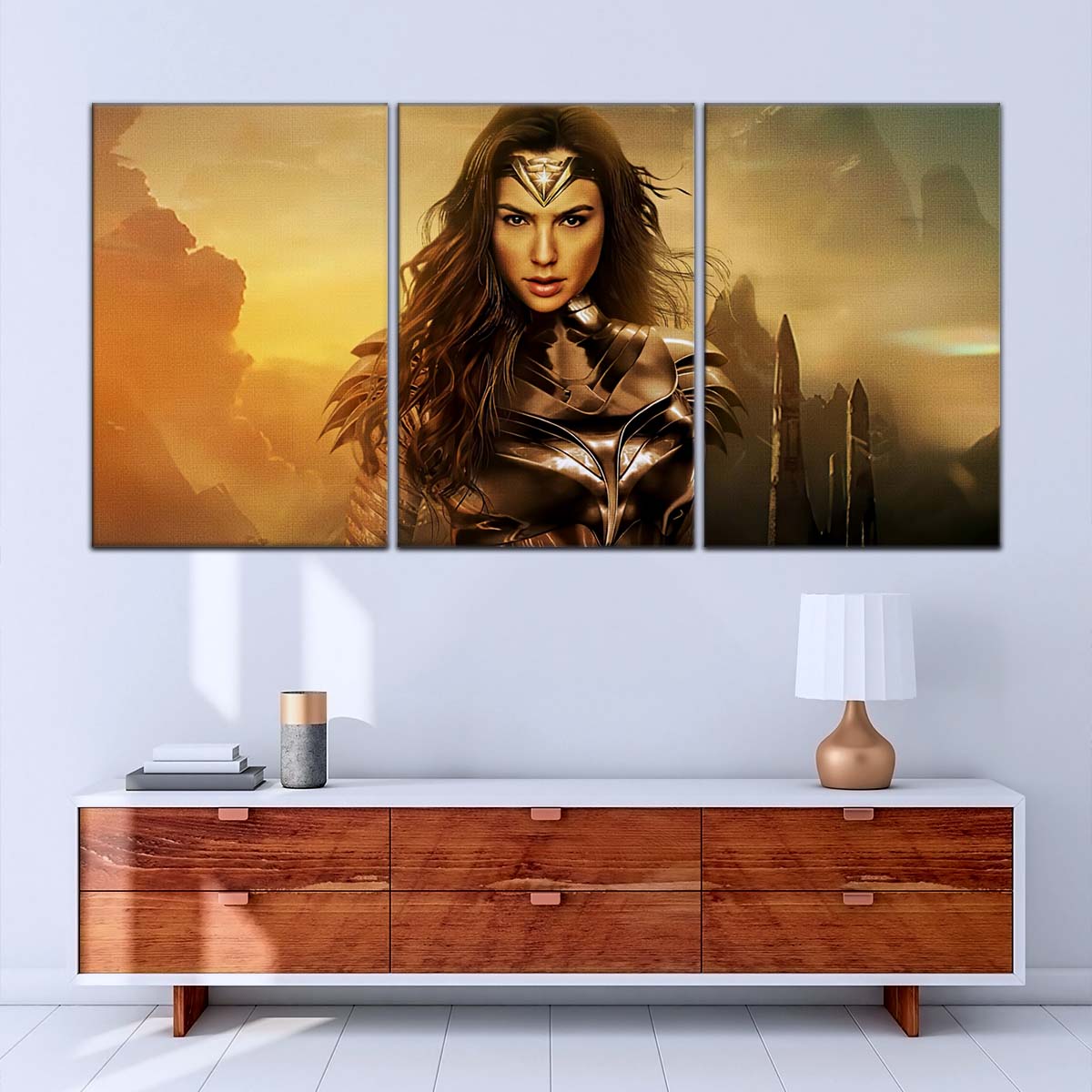 DC Wall Art - DCEU5004 - Wonder Woman - DC Comics Heroine - DC Extended Universe Poster - DC Extended Universe Canvas