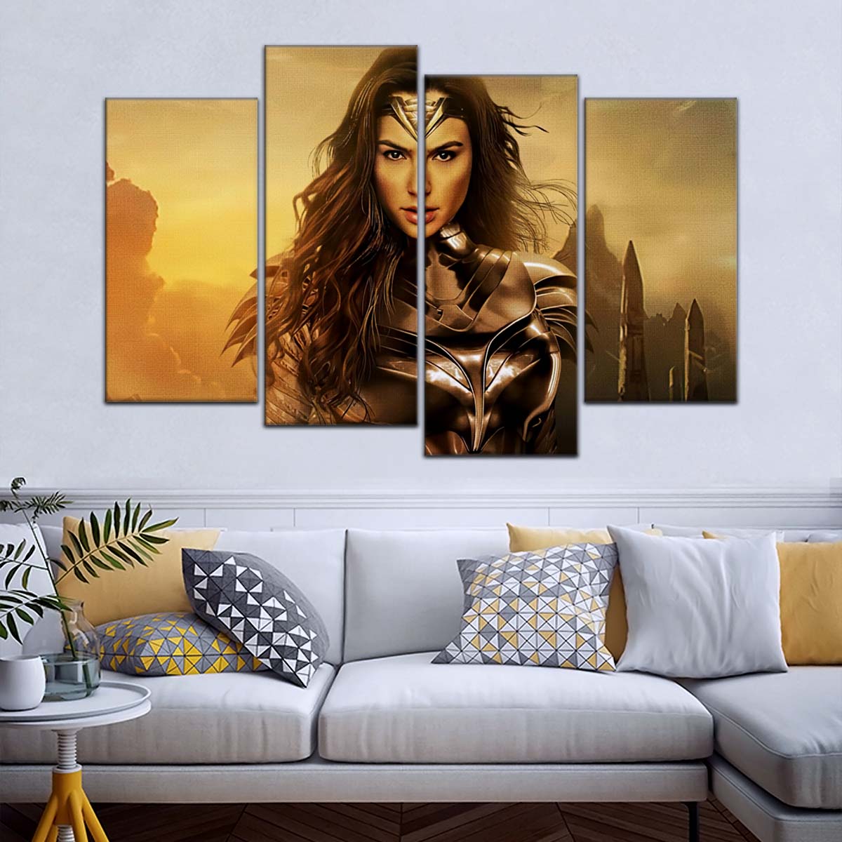 DC Wall Art - DCEU5004 - Wonder Woman - DC Comics Heroine - DC Extended Universe Poster - DC Extended Universe Canvas