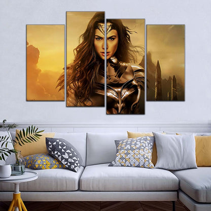 DC Wall Art - DCEU5004 - Wonder Woman - DC Comics Heroine - DC Extended Universe Poster - DC Extended Universe Canvas