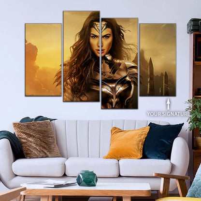 DC Wall Art - DCEU5004 - Wonder Woman - DC Comics Heroine - DC Extended Universe Poster - DC Extended Universe Canvas