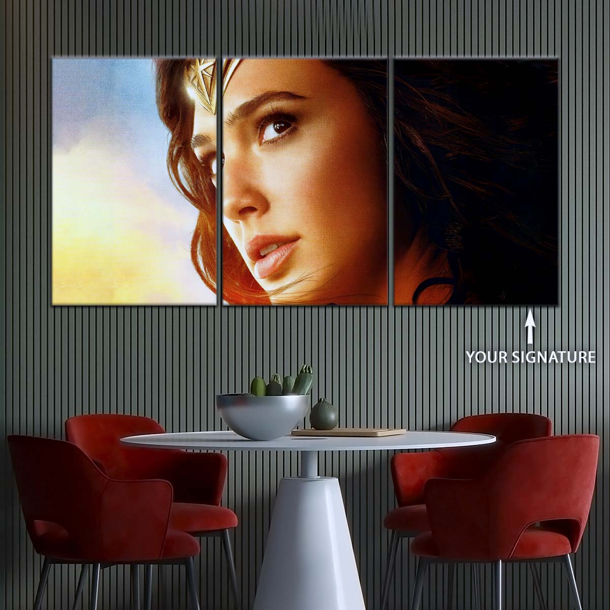 DC Wall Art - DCEU5005 - Wonder Woman - DC Comics Heroine - DC Extended Universe Poster - DC Extended Universe Canvas