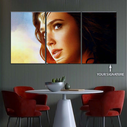 DC Wall Art - DCEU5005 - Wonder Woman - DC Comics Heroine - DC Extended Universe Poster - DC Extended Universe Canvas