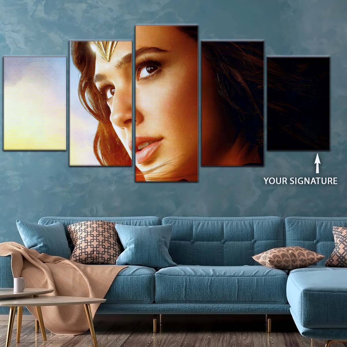 DC Wall Art - DCEU5005 - Wonder Woman - DC Comics Heroine - DC Extended Universe Poster - DC Extended Universe Canvas