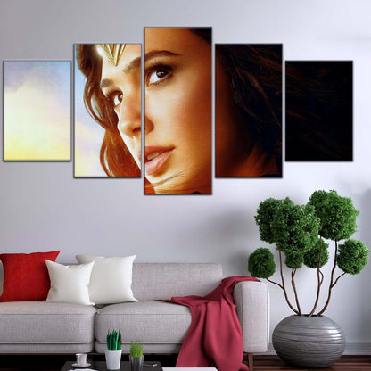DC Wall Art - DCEU5005 - Wonder Woman - DC Comics Heroine - DC Extended Universe Poster - DC Extended Universe Canvas