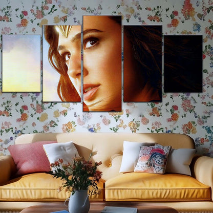 DC Wall Art - DCEU5005 - Wonder Woman - DC Comics Heroine - DC Extended Universe Poster - DC Extended Universe Canvas