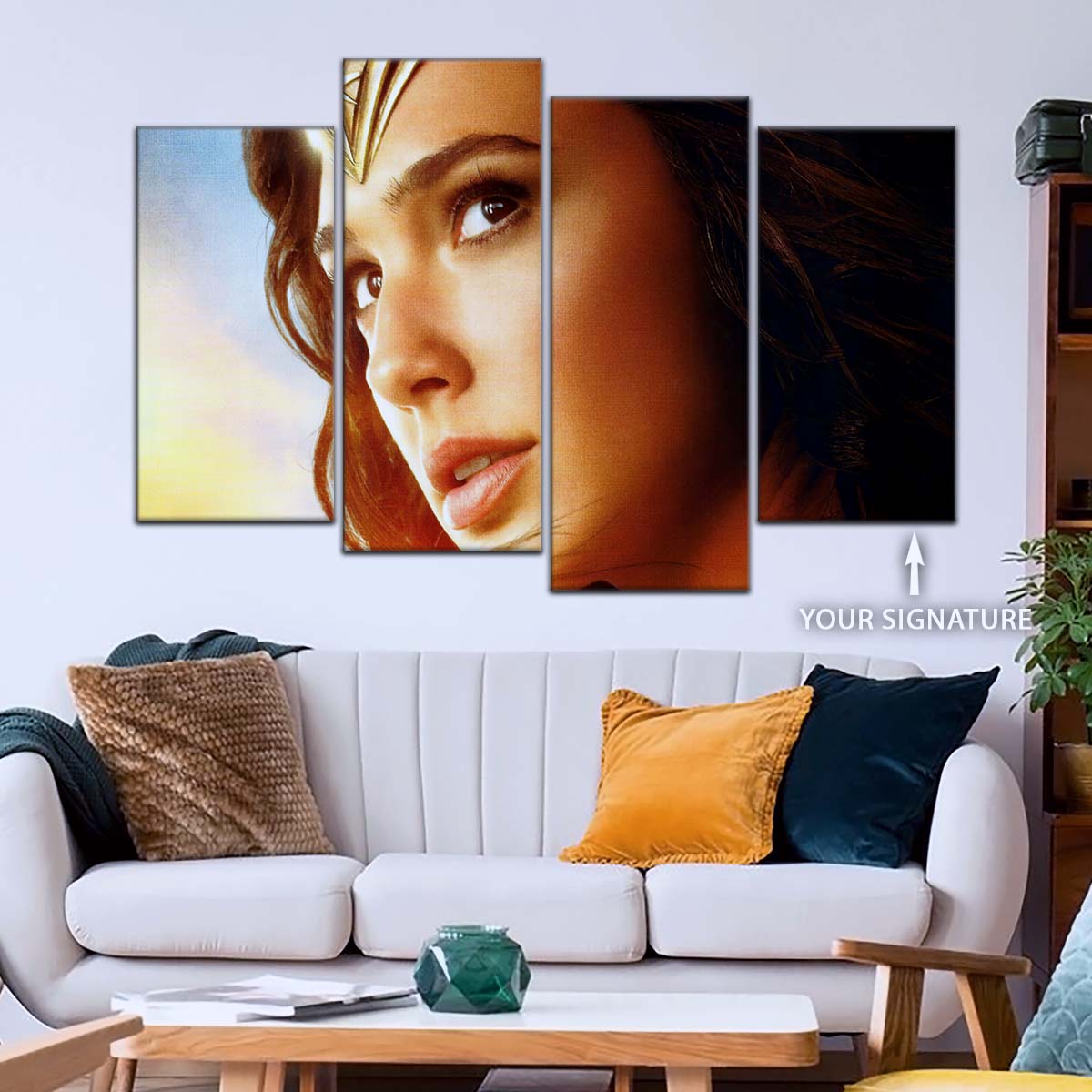 DC Wall Art - DCEU5005 - Wonder Woman - DC Comics Heroine - DC Extended Universe Poster - DC Extended Universe Canvas