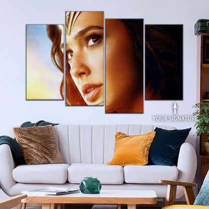 DC Wall Art - DCEU5005 - Wonder Woman - DC Comics Heroine - DC Extended Universe Poster - DC Extended Universe Canvas