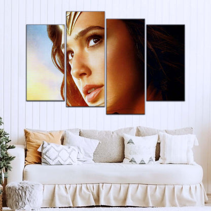 DC Wall Art - DCEU5005 - Wonder Woman - DC Comics Heroine - DC Extended Universe Poster - DC Extended Universe Canvas