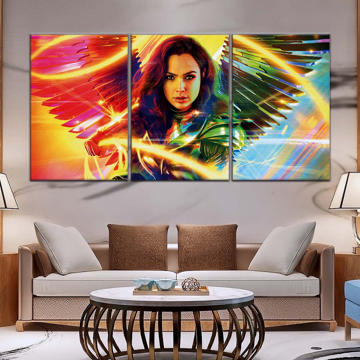 DC Wall Art - DCEU5007 - Wonder Woman - DC Comics Heroine - DC Extended Universe Poster - DC Extended Universe Canvas