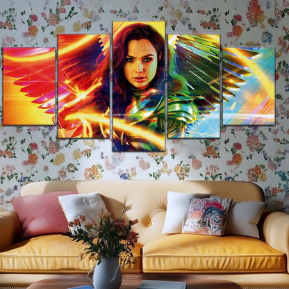 DC Wall Art - DCEU5007 - Wonder Woman - DC Comics Heroine - DC Extended Universe Poster - DC Extended Universe Canvas