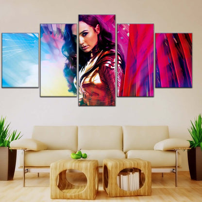 DC Wall Art - DCEU5008 - Wonder Woman - DC Comics Heroine - DC Extended Universe Poster - DC Extended Universe Canvas