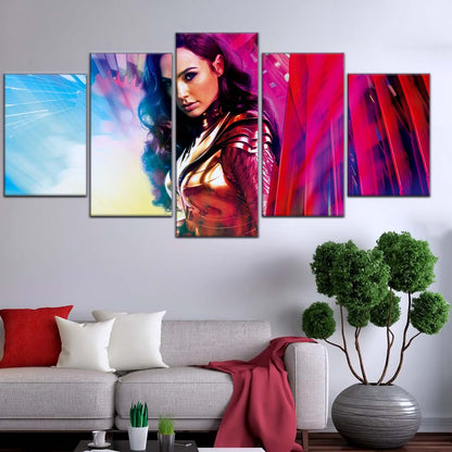 DC Wall Art - DCEU5008 - Wonder Woman - DC Comics Heroine - DC Extended Universe Poster - DC Extended Universe Canvas