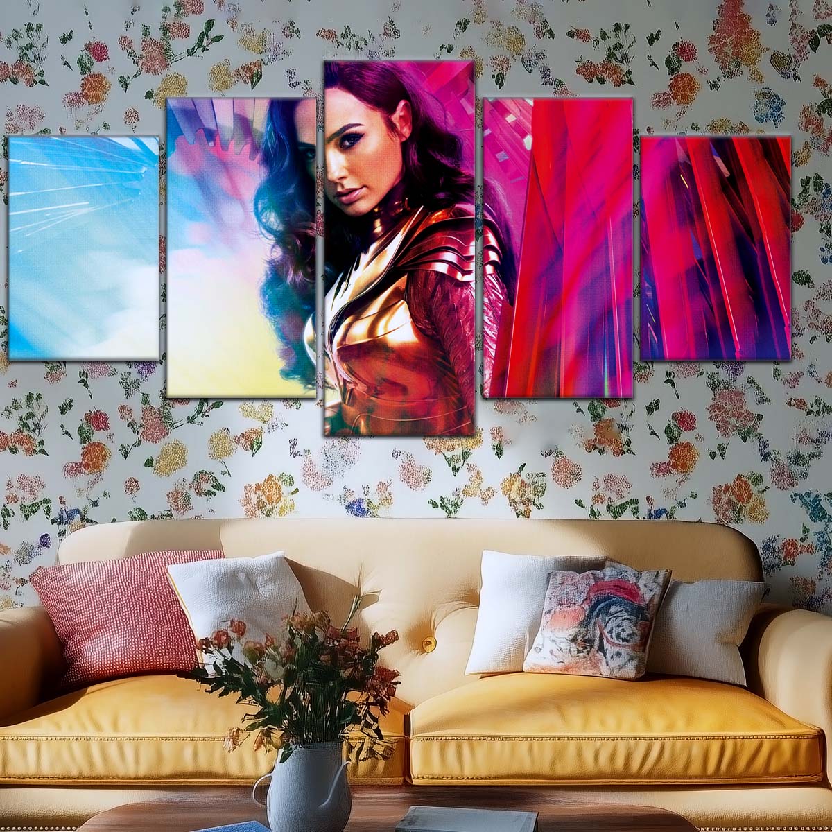 DC Wall Art - DCEU5008 - Wonder Woman - DC Comics Heroine - DC Extended Universe Poster - DC Extended Universe Canvas