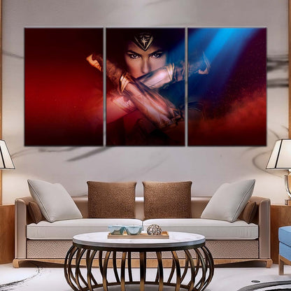 DC Wall Art - DCEU5009 - Wonder Woman - DC Comics Heroine - DC Extended Universe Poster - DC Extended Universe Canvas