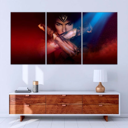 DC Wall Art - DCEU5009 - Wonder Woman - DC Comics Heroine - DC Extended Universe Poster - DC Extended Universe Canvas