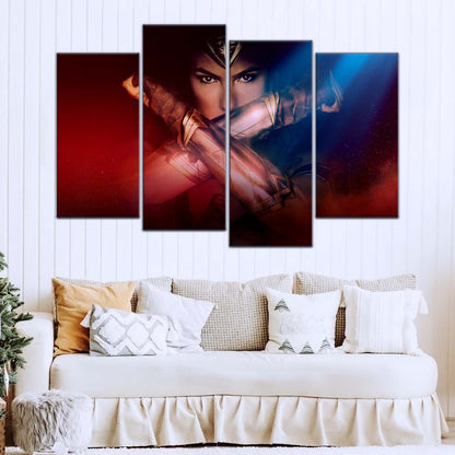 DC Wall Art - DCEU5009 - Wonder Woman - DC Comics Heroine - DC Extended Universe Poster - DC Extended Universe Canvas
