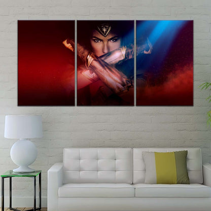 DC Wall Art - DCEU5009 - Wonder Woman - DC Comics Heroine - DC Extended Universe Poster - DC Extended Universe Canvas