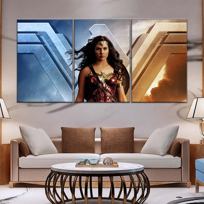 DC Wall Art - DCEU5010 - Wonder Woman - DC Comics Heroine - DC Extended Universe Poster - DC Extended Universe Canvas