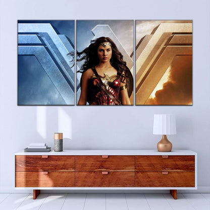 DC Wall Art - DCEU5010 - Wonder Woman - DC Comics Heroine - DC Extended Universe Poster - DC Extended Universe Canvas