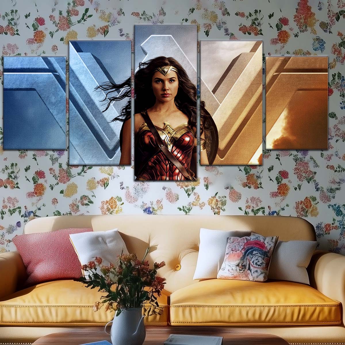DC Wall Art - DCEU5010 - Wonder Woman - DC Comics Heroine - DC Extended Universe Poster - DC Extended Universe Canvas