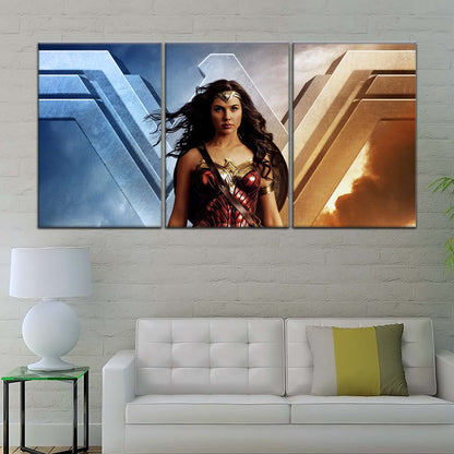 DC Wall Art - DCEU5010 - Wonder Woman - DC Comics Heroine - DC Extended Universe Poster - DC Extended Universe Canvas