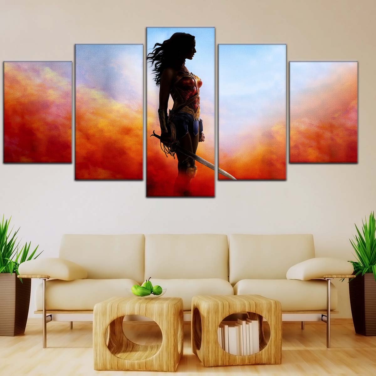 DC Wall Art - DCEU5011 - Wonder Woman - DC Comics Heroine - DC Extended Universe Poster - DC Extended Universe Canvas