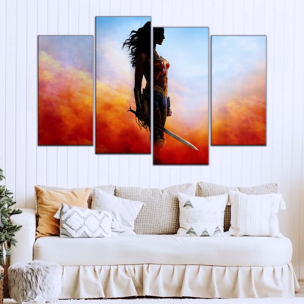 DC Wall Art - DCEU5011 - Wonder Woman - DC Comics Heroine - DC Extended Universe Poster - DC Extended Universe Canvas
