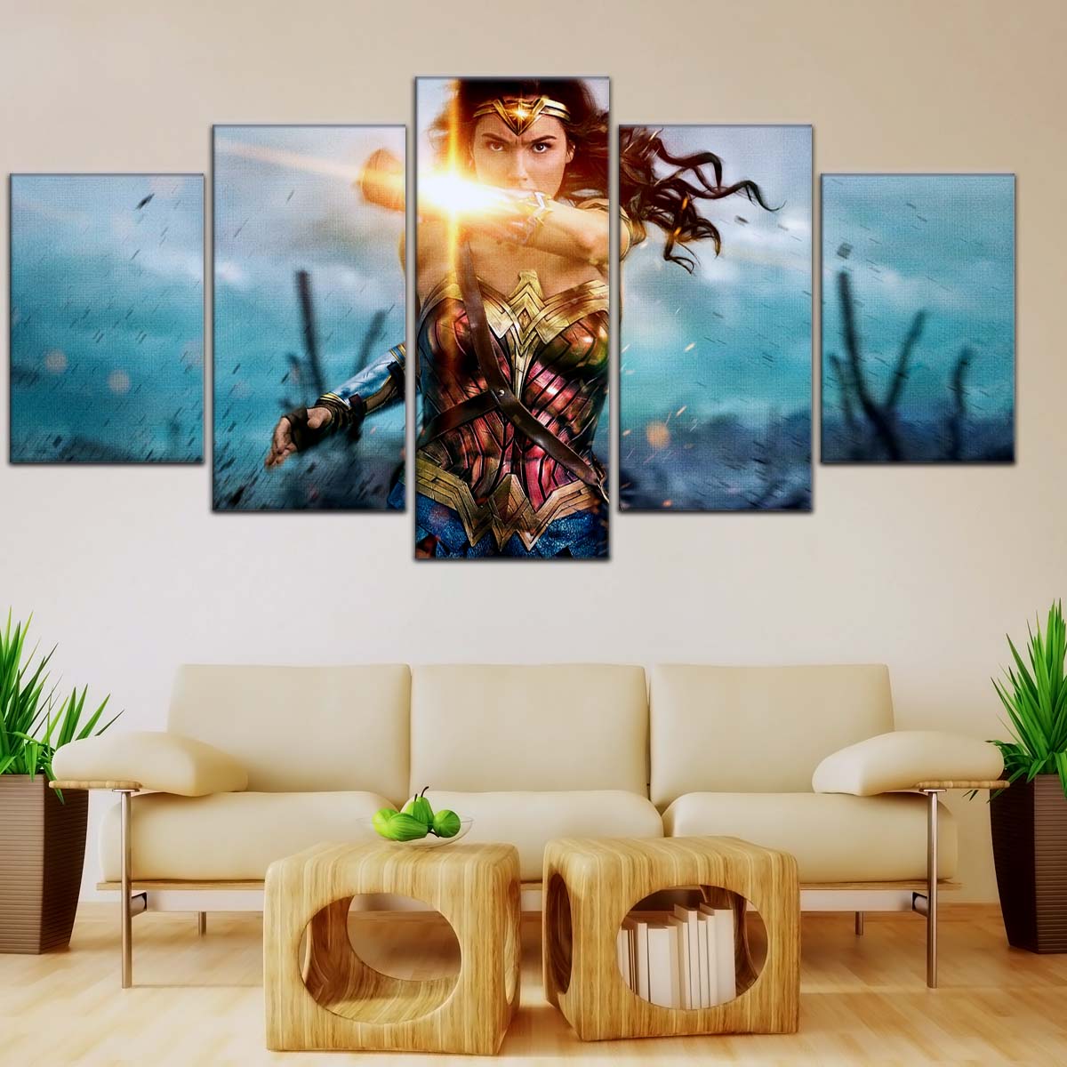 DC Wall Art - DCEU5012 - Wonder Woman - DC Comics Heroine - DC Extended Universe Poster - DC Extended Universe Canvas