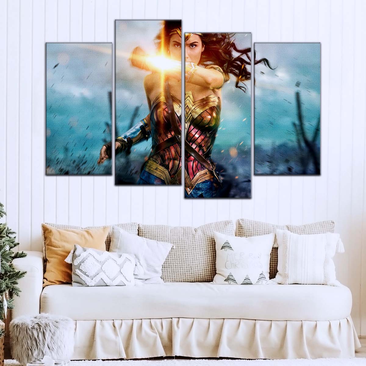 DC Wall Art - DCEU5012 - Wonder Woman - DC Comics Heroine - DC Extended Universe Poster - DC Extended Universe Canvas
