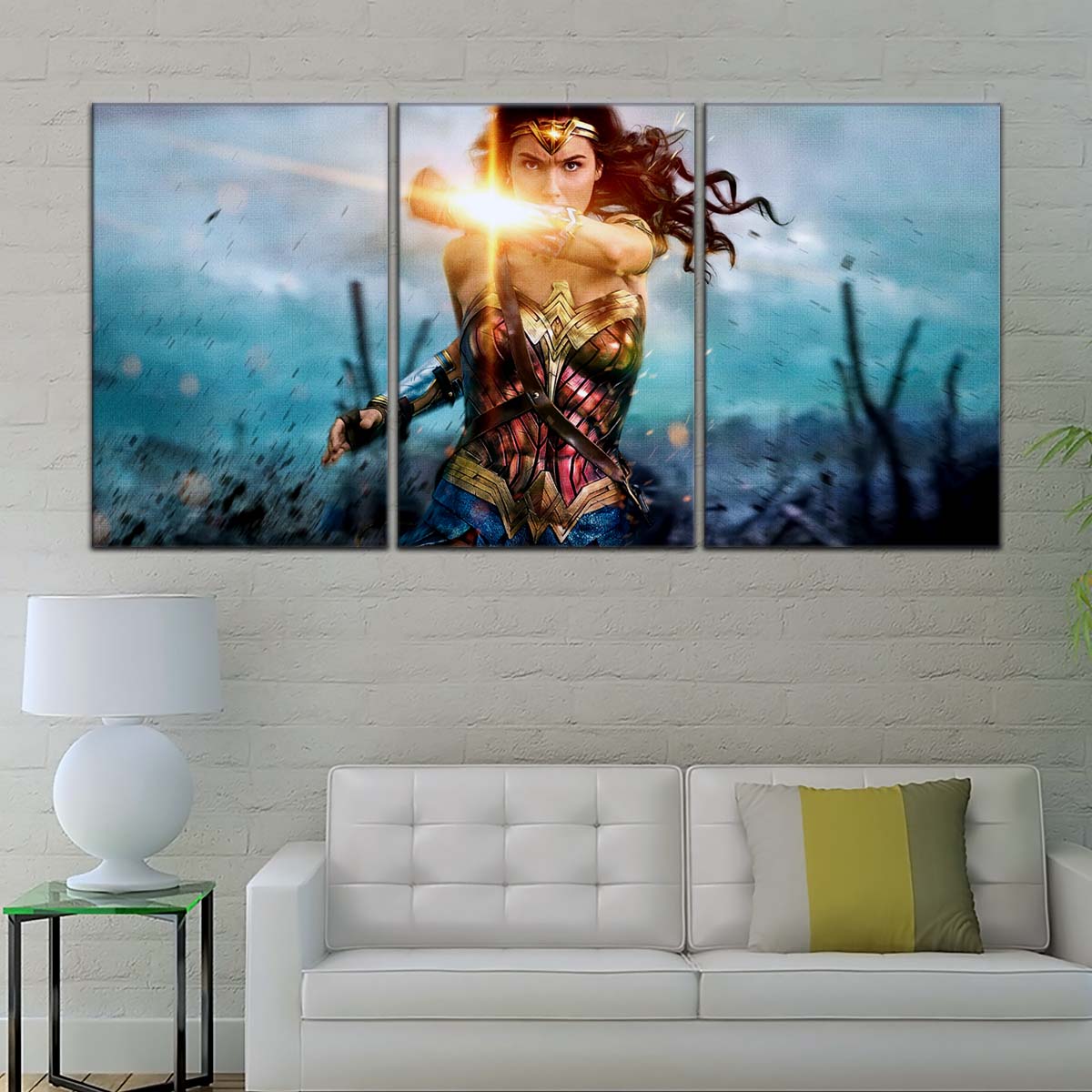 DC Wall Art - DCEU5012 - Wonder Woman - DC Comics Heroine - DC Extended Universe Poster - DC Extended Universe Canvas