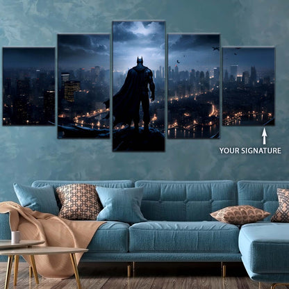 DC Wall Art - DCEU5014 - The Dark Knight - Batman - DC Extended Universe Poster - DC Extended Universe Canvas