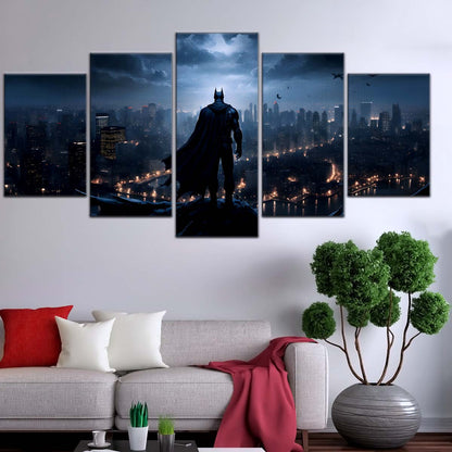 DC Wall Art - DCEU5014 - The Dark Knight - Batman - DC Extended Universe Poster - DC Extended Universe Canvas