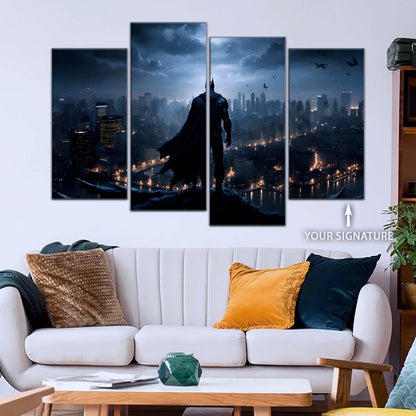 DC Wall Art - DCEU5014 - The Dark Knight - Batman - DC Extended Universe Poster - DC Extended Universe Canvas