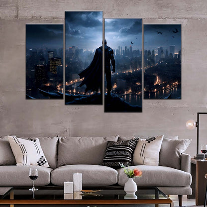 DC Wall Art - DCEU5014 - The Dark Knight - Batman - DC Extended Universe Poster - DC Extended Universe Canvas