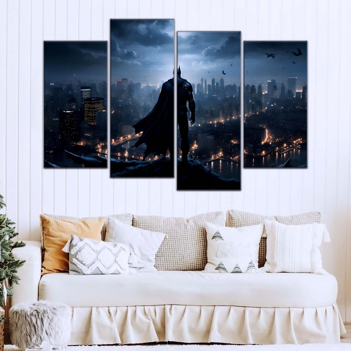 DC Wall Art - DCEU5014 - The Dark Knight - Batman - DC Extended Universe Poster - DC Extended Universe Canvas