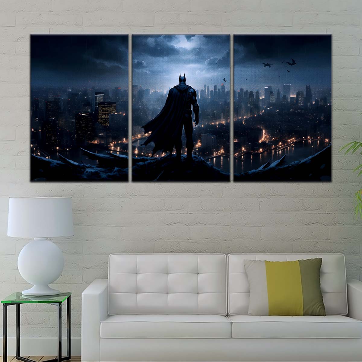 DC Wall Art - DCEU5014 - The Dark Knight - Batman - DC Extended Universe Poster - DC Extended Universe Canvas