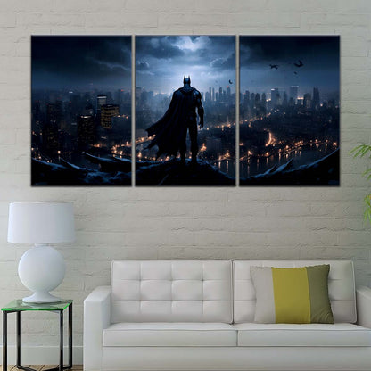 DC Wall Art - DCEU5014 - The Dark Knight - Batman - DC Extended Universe Poster - DC Extended Universe Canvas